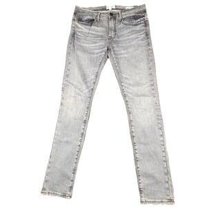 FRAME L'Homme‎ Skinny Black Wash Denim Jeans Men's 30x33